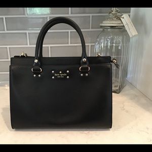Kate Spade black, leather purse